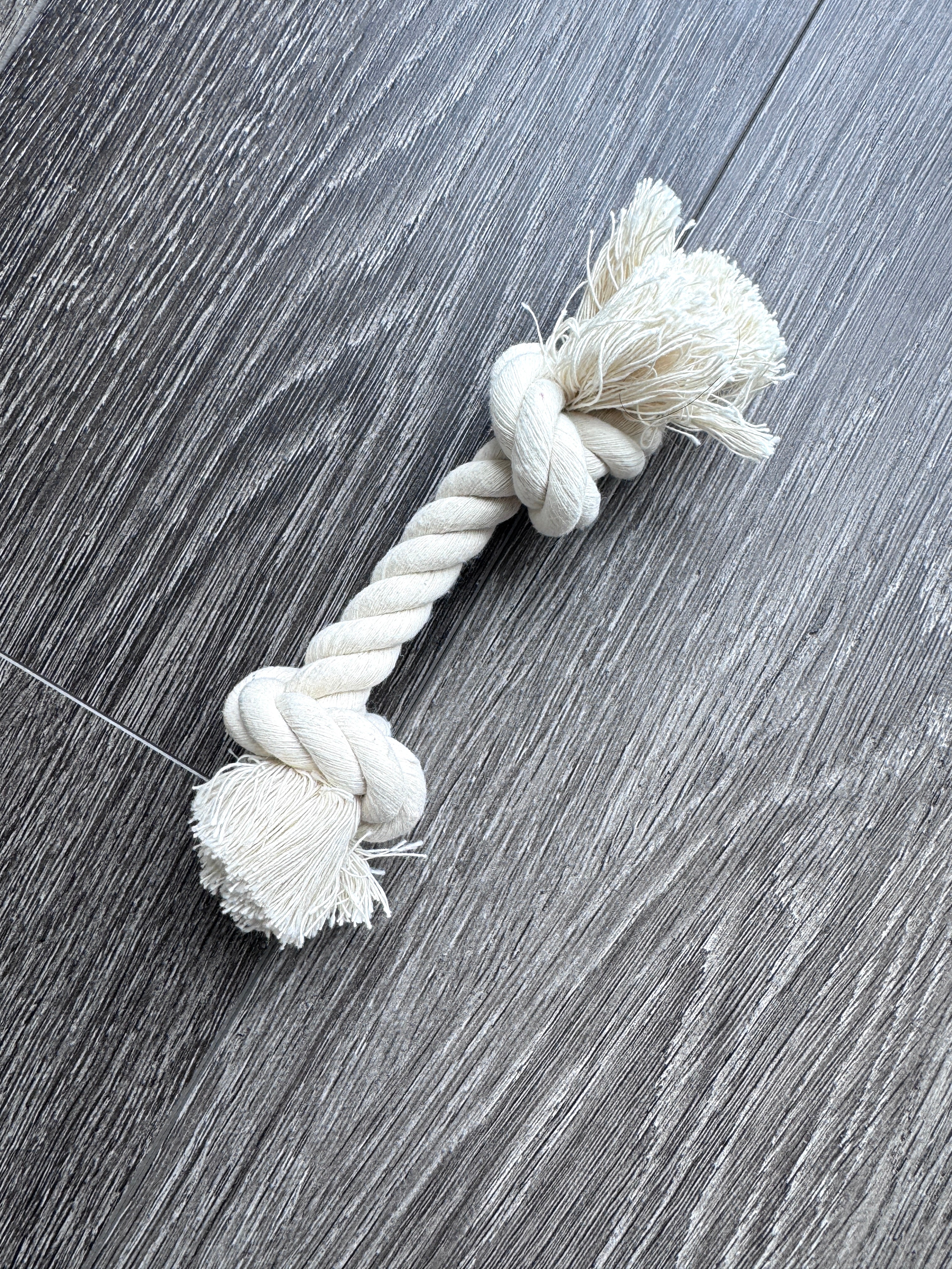 100% Cotton Rope Dog Toy - Small