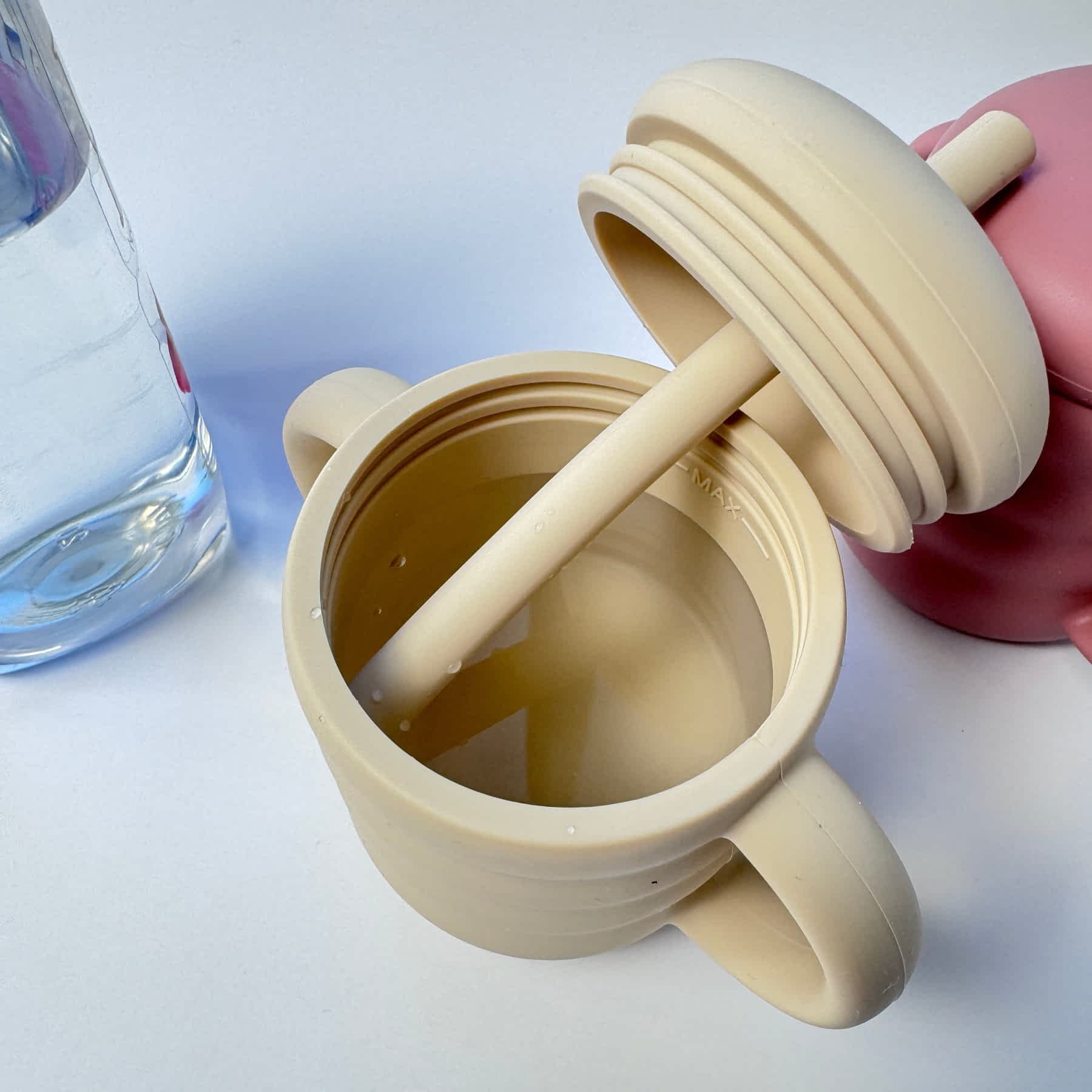 Silicone Toddler Straw Cup