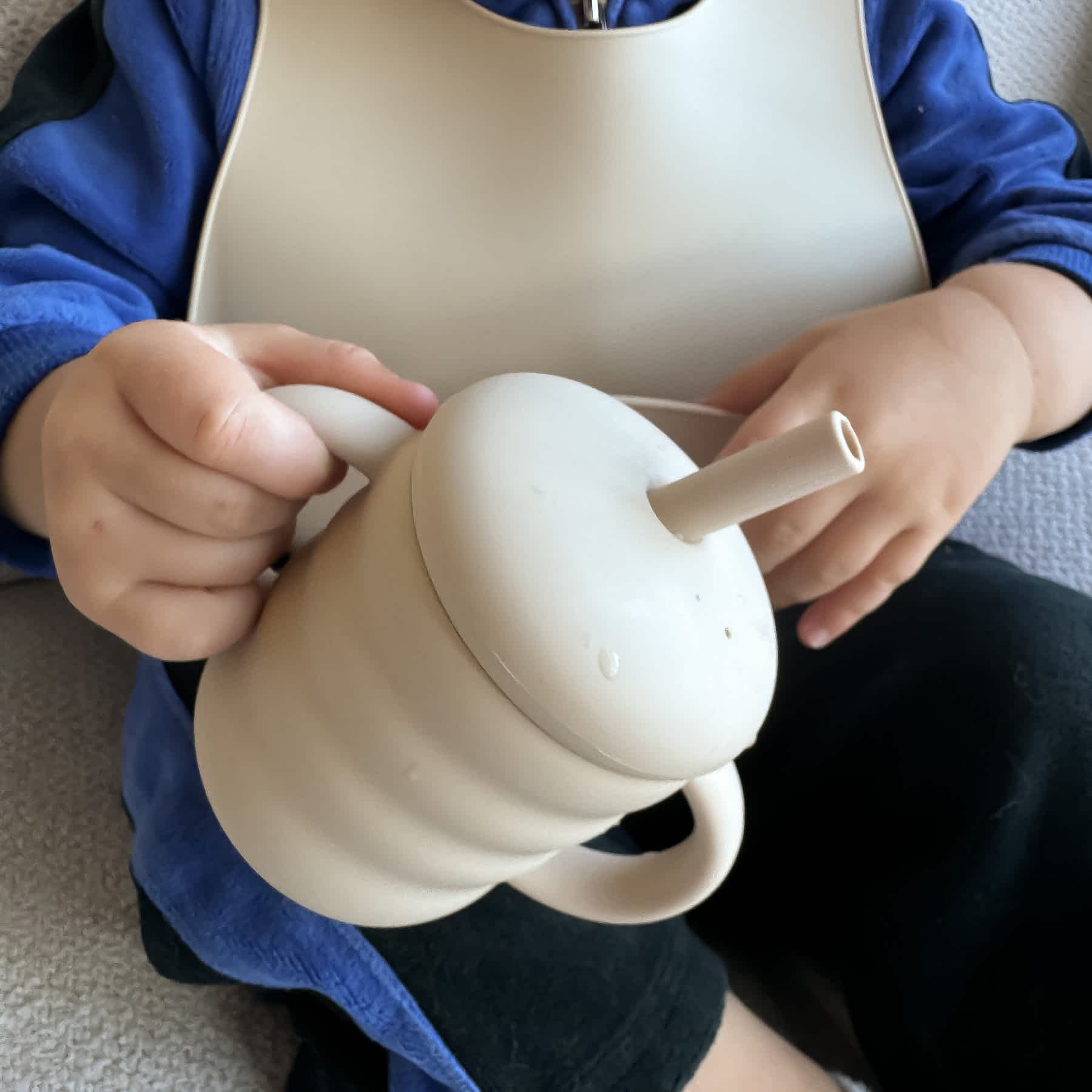 Silicone Toddler Straw Cup